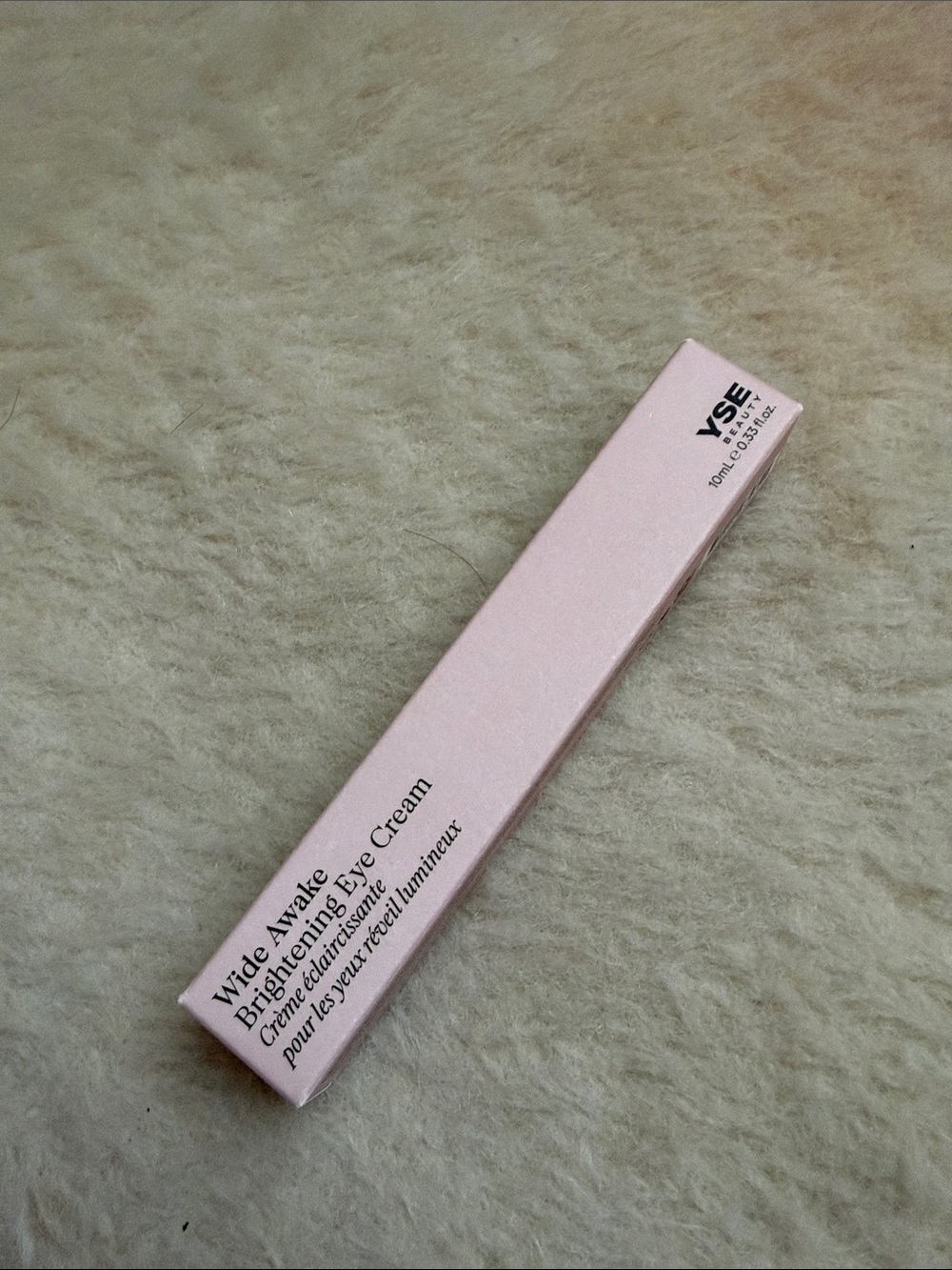 YiSE Beauty wide awake brightening eye cream - shade 01